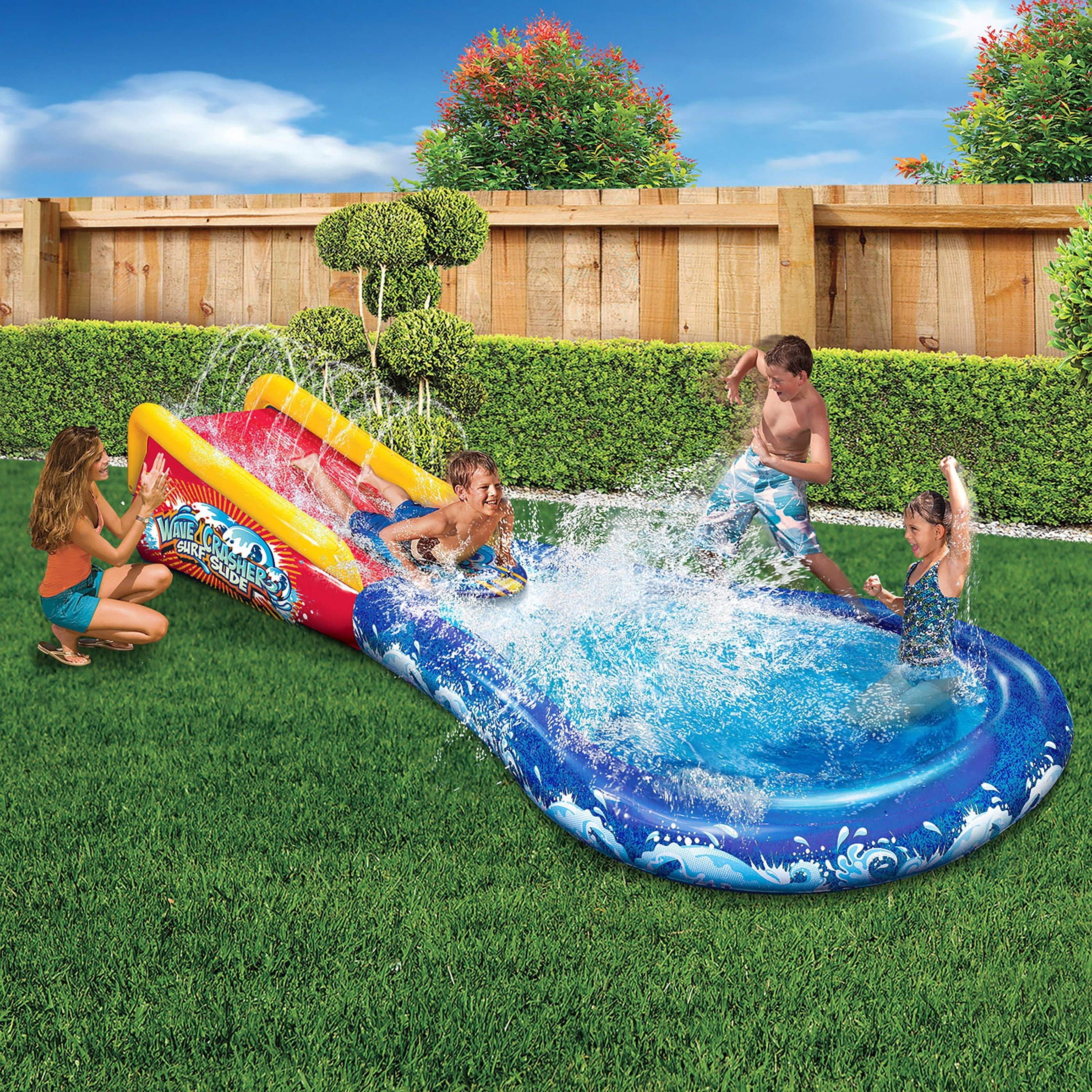 Banzai Wave Crasher Surf Slide w/ Body Board