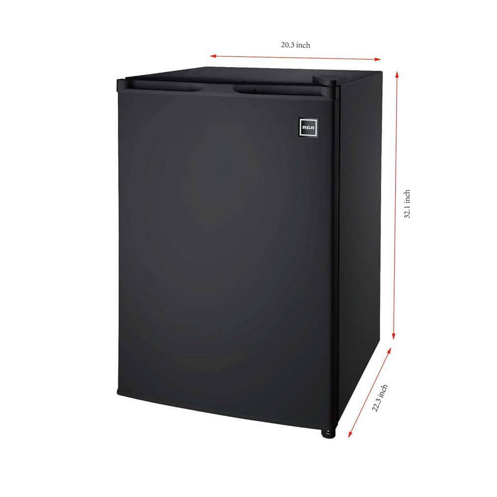 RCA 46 cu ft Mini Fridge in Black