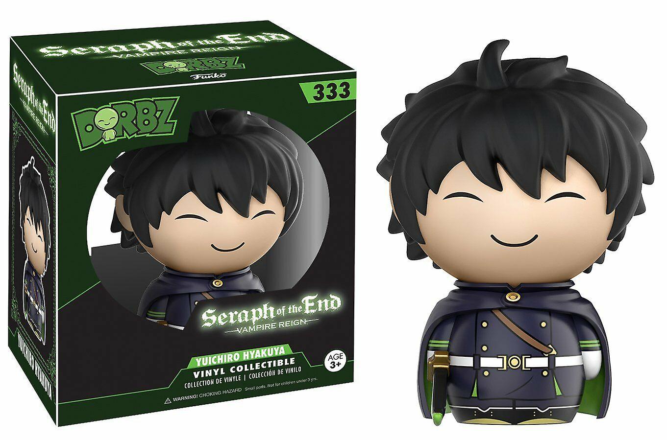 Funko dorbz seraph of the end yuichiro hyakuya no 333 action figure