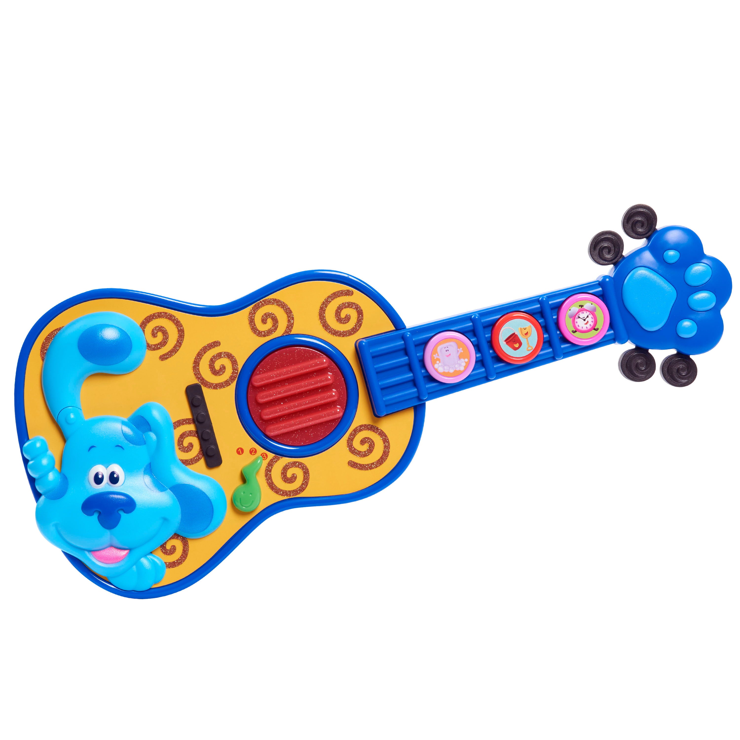 Blue's Clues and You! Sing Along Guitar， Lights and Sounds Kids Guitar Toy，  Kids Toys for Ages 3 Up， Gifts and Presents