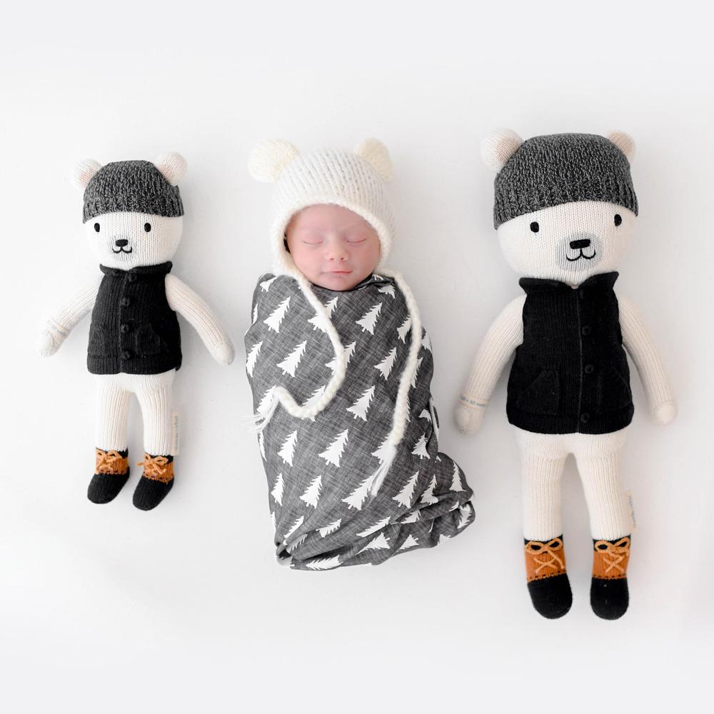 Hudson the Polar Bear by Cuddle + Kind