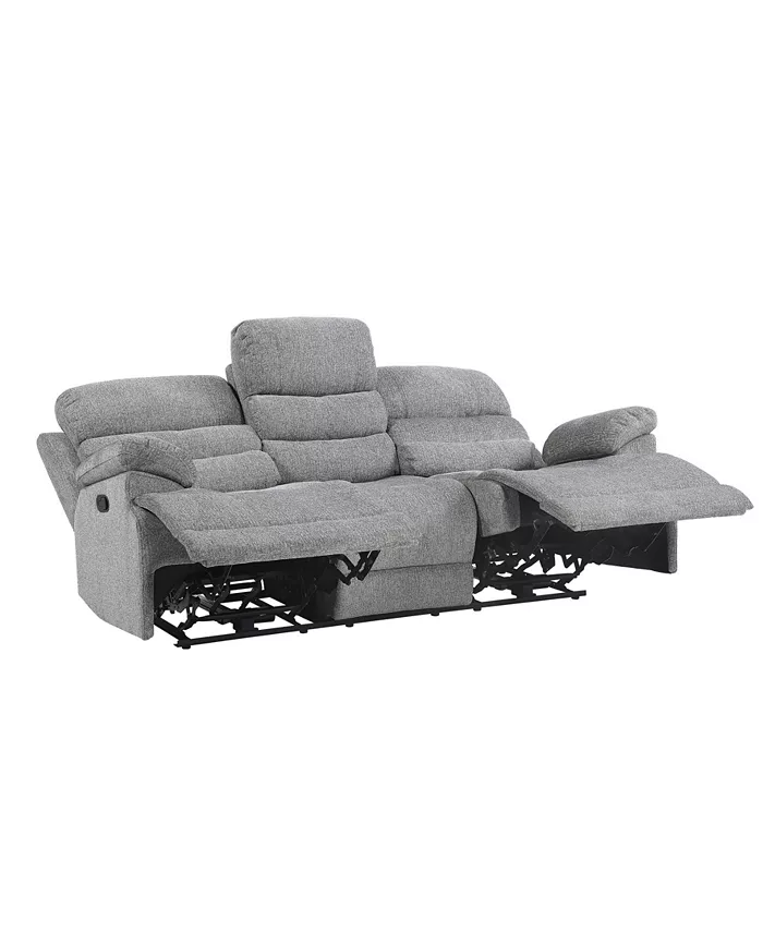 Homelegance White Label Cruz 84 Double Reclining Sofa