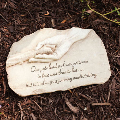 Evergreen Flag & Garden Pet Devotion Garden Stepping Stone