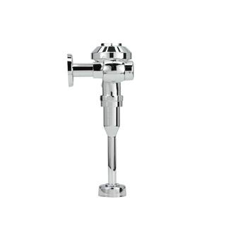 Zurn Aquaflush Exposed Manual Diaphragm Flush Valve with 0.5 GPF Sweat Solder Kit and Cast Wall Flange in Chrome Z6003-EWS-YB-YC