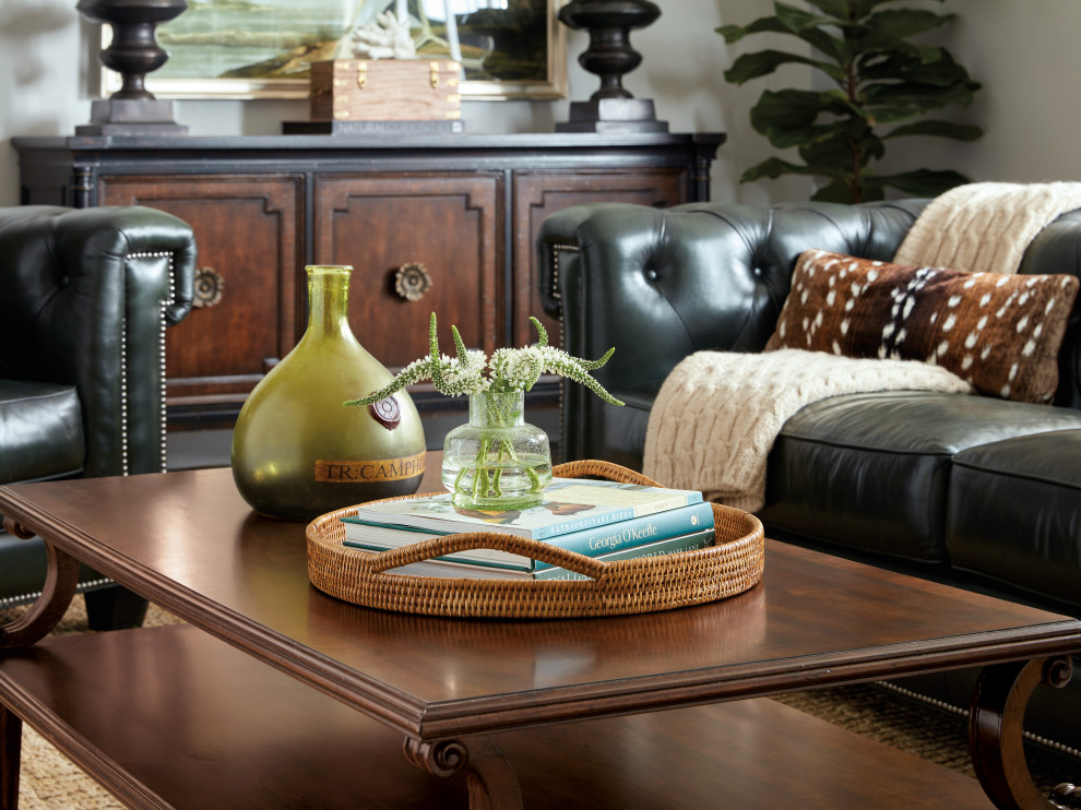 Charleston Rectangle Cocktail Table   Traditional   Coffee Tables   by Hooker Furniture  Houzz