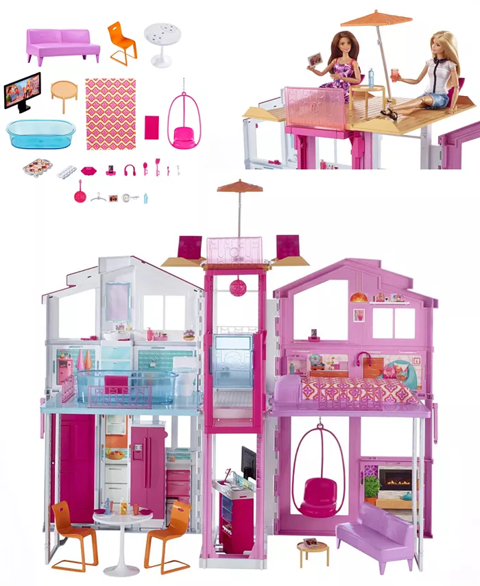 Barbie 3 Story Dream house Playset