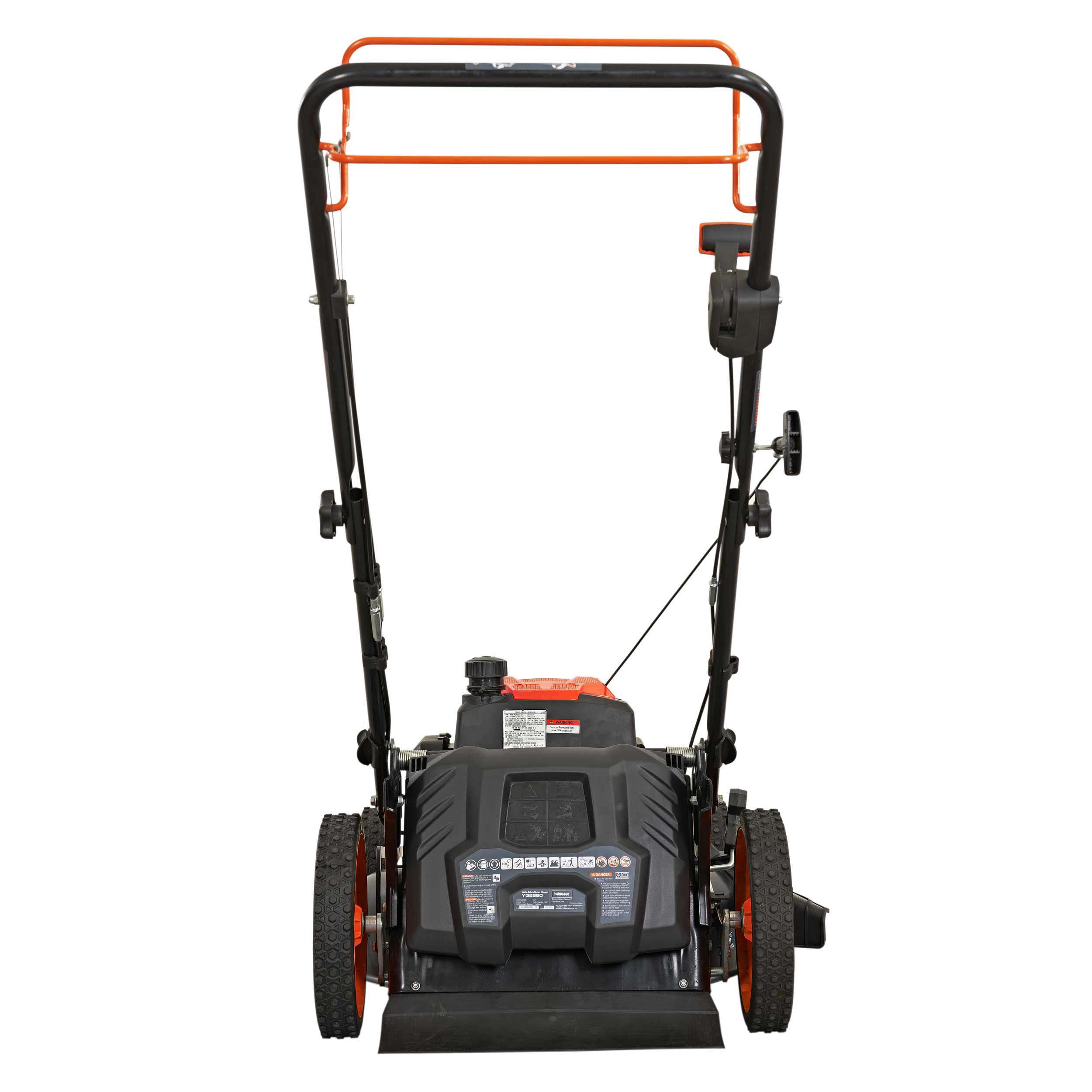 YARDMAX 22 in. 201cc SELECT PACE 6 Speed CVT High Wheel FWD 3-in-1 Gas Walk Behind Self Propelled Lawn Mower