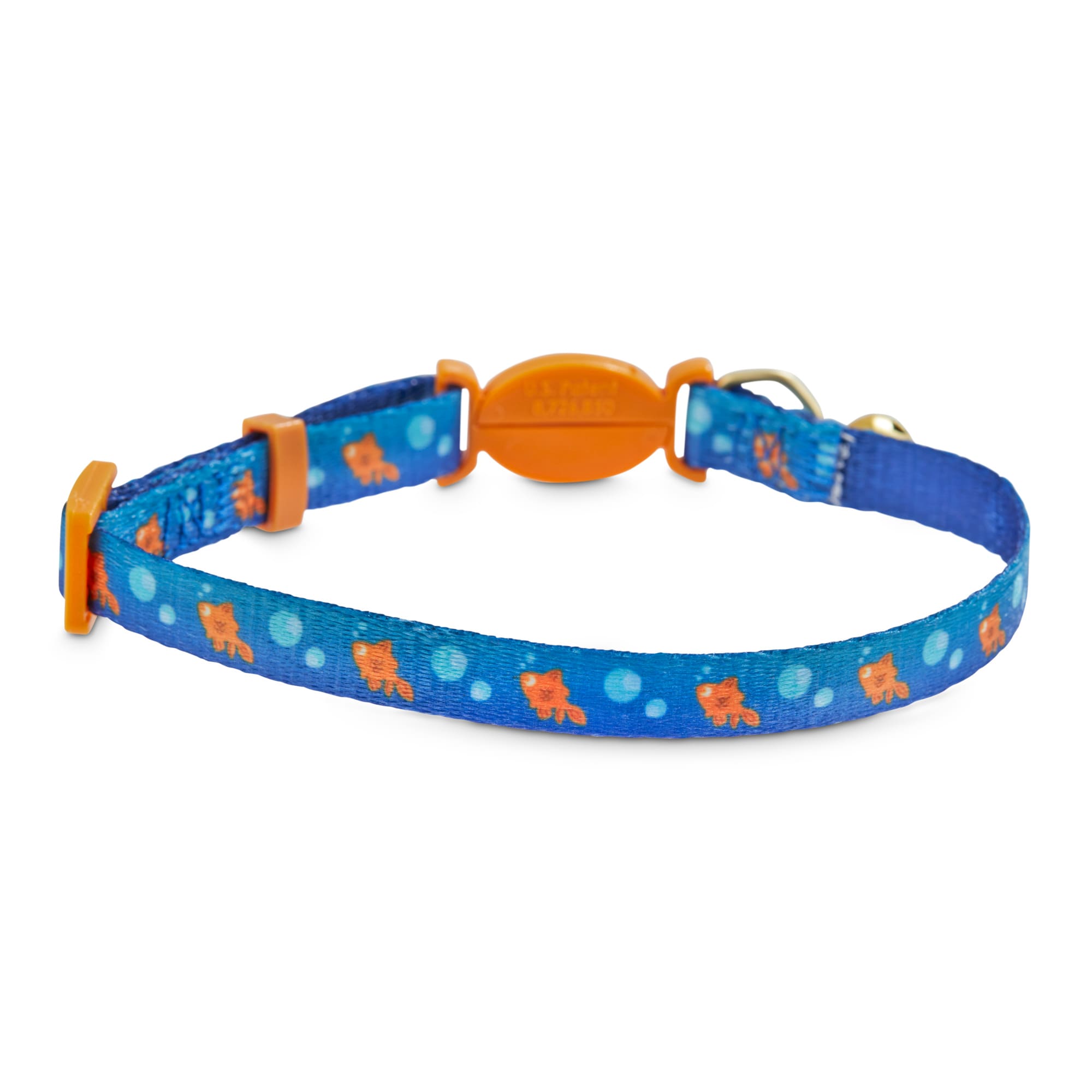 YOULY Goldfish Print Breakaway Cat Collar