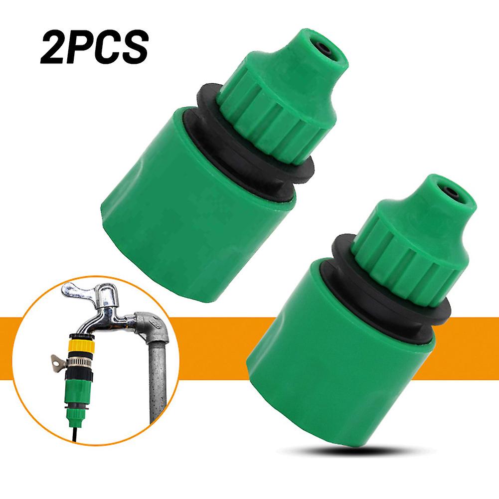 1/4in Water Pipe Connector 2x Adapter Connector Hose Connector Practical