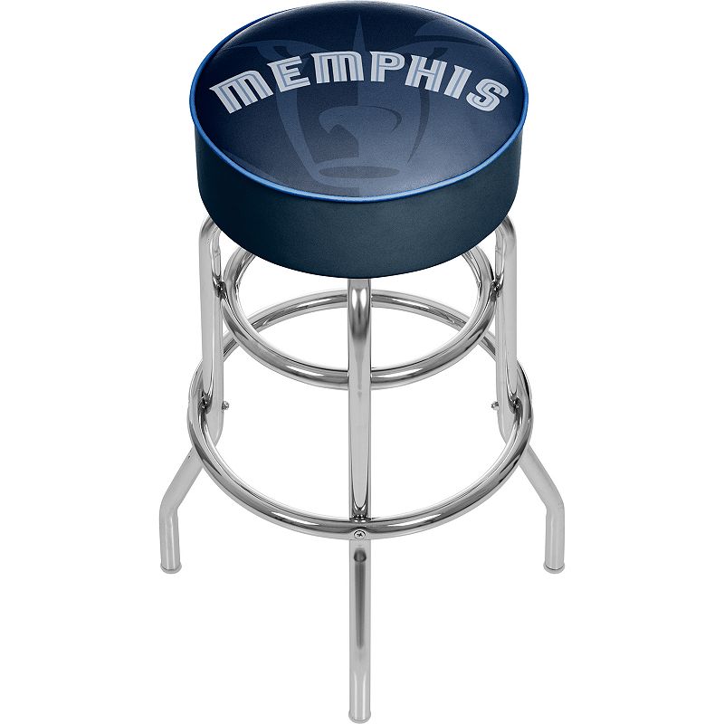 Memphis Grizzlies Padded Swivel Bar Stool