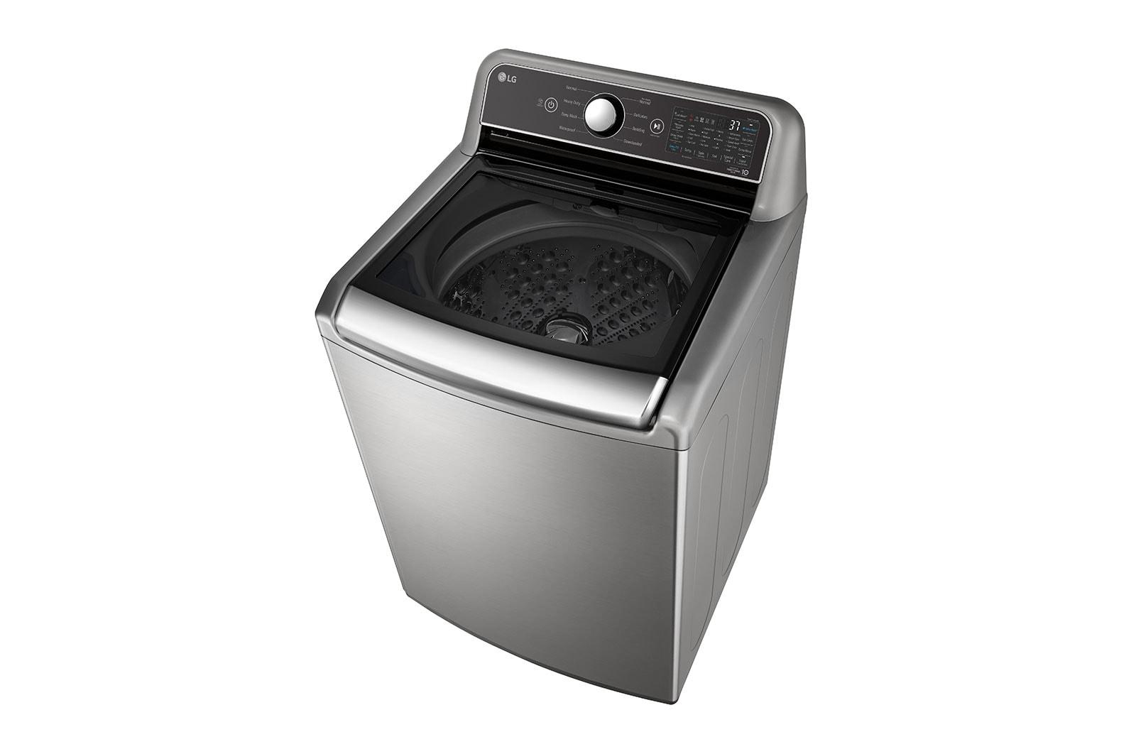 Lg WT7405CV 5.3 Cu.Ft. Mega Capacity Smart Wi-Fi Enabled Top Load Washer With 4-Way™ Agitator & Turbowash3D™ Technology