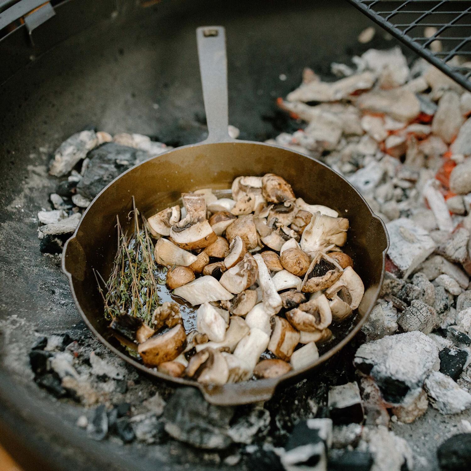 Barebones Living 10-Inch All-In-One Cast Iron Skillet