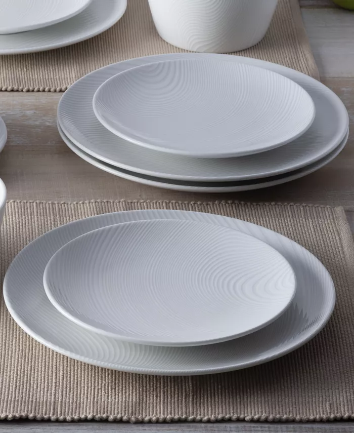 Noritake Dune Coupe Salad Plates Set of 4