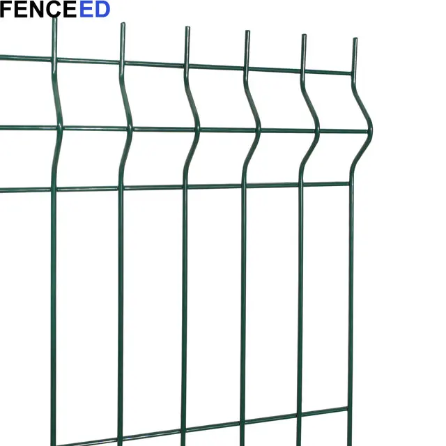 Wholesale China PVC Coated Welded Wire 3D Curved Mesh Fence Panels Supplies.