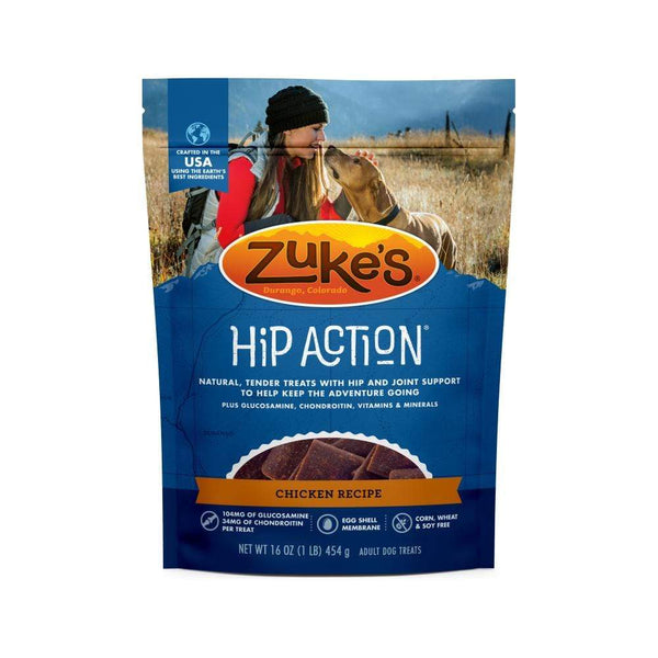 Zuke's Hip Action Chicken Dog Treats with Glucosamine and Chondroitin