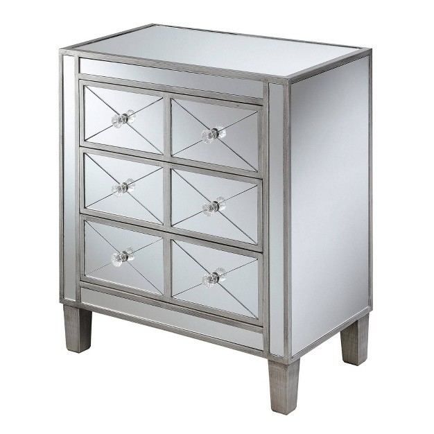 Gold Coast Bettyb Mirrored End Table Breighton Home