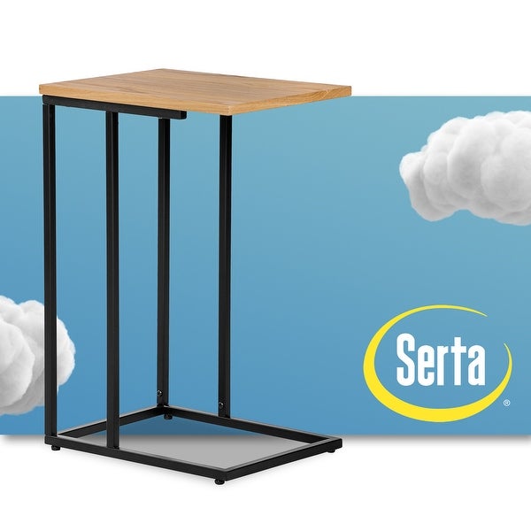 Serta Harton C Table， Modern Design， Durable Metal Base