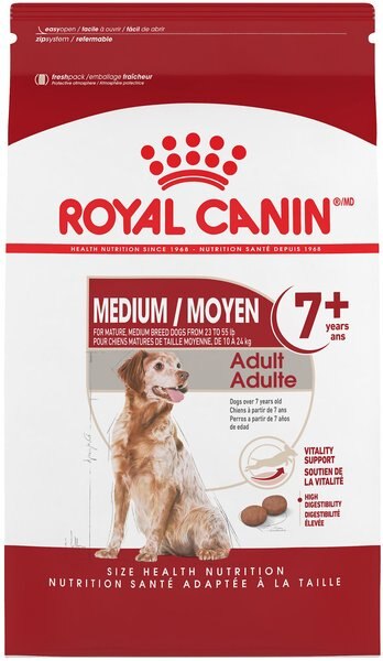 Royal Canin Size Health Nutrition Medium Adult 7+ Dry Dog Food