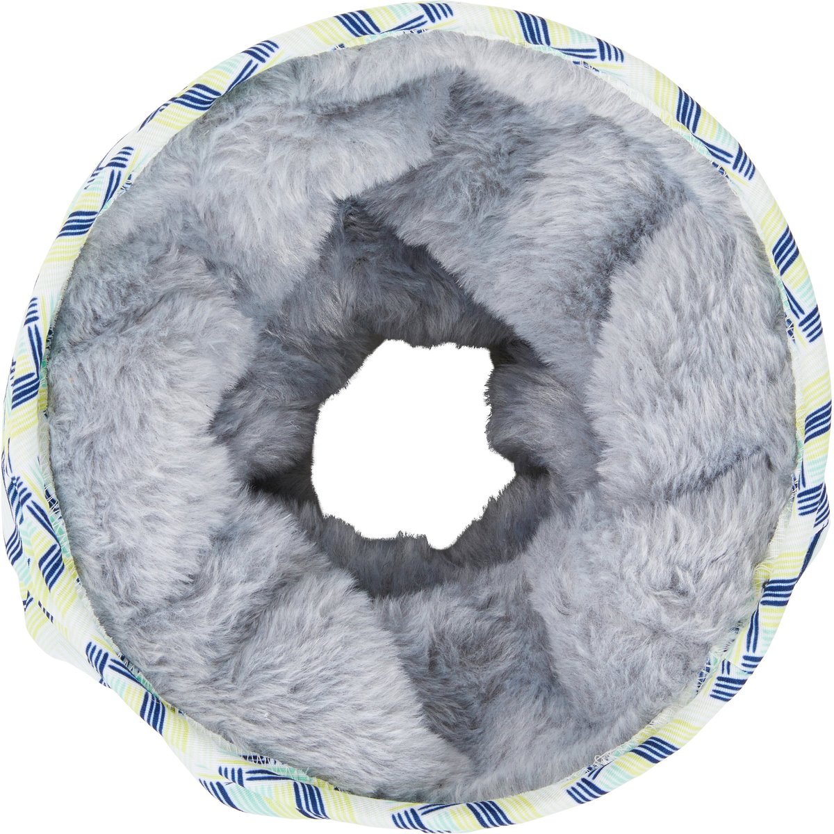 Frisco Geometric Small Pet Crinkle Plush Tunnel