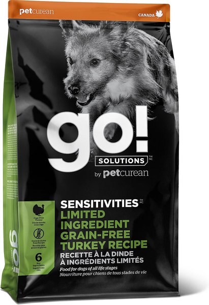 Go! SENSITIVITIES Limited Ingredient Turkey Grain-Free Dry Dog Food