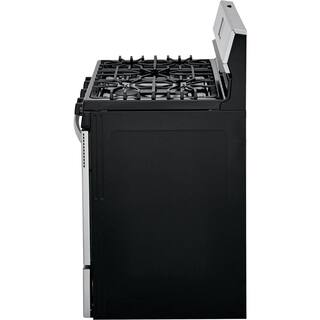 Frigidaire 30 in. 5 Burner Freestanding Gas Range in Stainless Steel FCRG3052AS