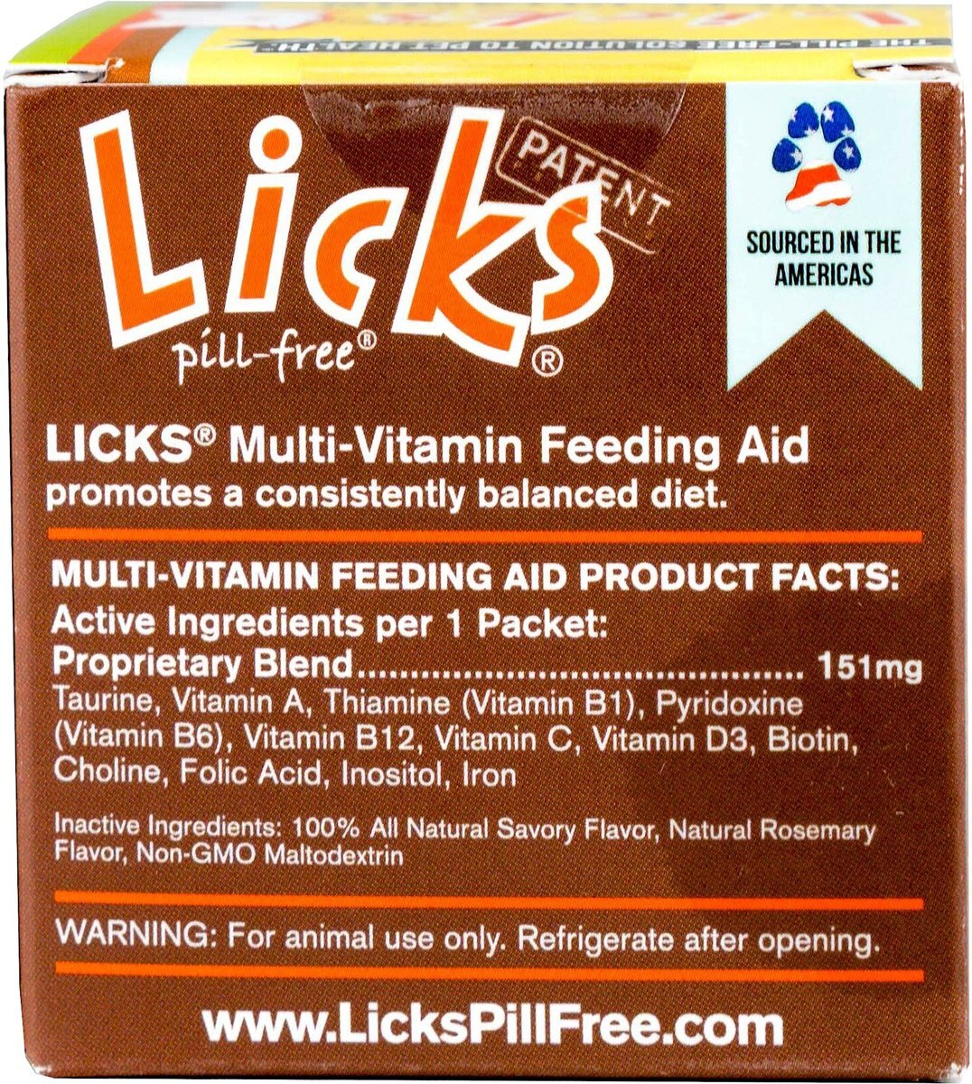 Licks Pill-Free MULTI-VITAMIN Cat Supplement