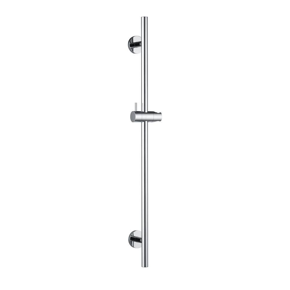 LUXIER 30 in. Adjustable Slide Bar for Handheld Showerheads in Chrome SB01-30-C