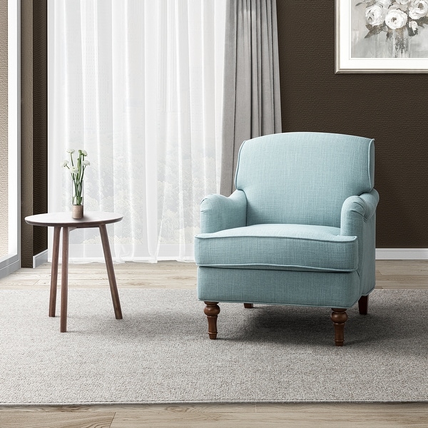 Myrrha Armchair with Turned Legs by HULALA HOME