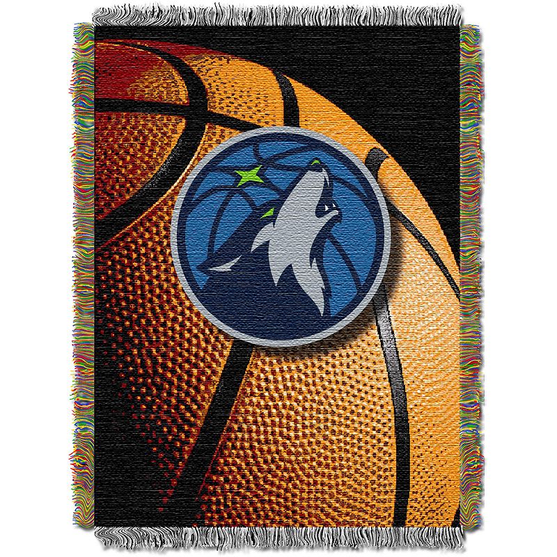 Minnesota Timberwolves Logo Throw Blanket