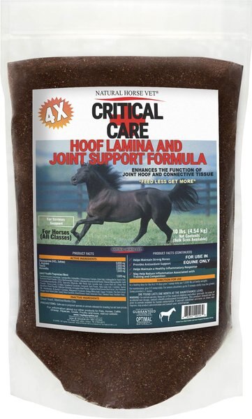 Natural Horse Vet Critical Care Lamina and Support Formula Horse Supplement