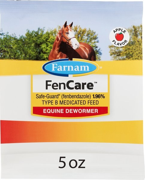 Farnam FenCare Safe-Guard Horse Dewormer， 5-oz bag