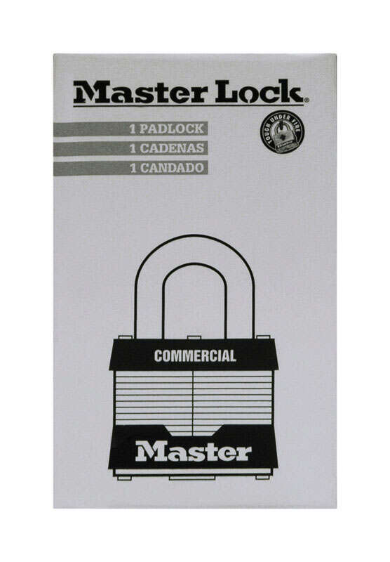 Master Lock 1-5/16 in. H X 1-5/8 in. W X 1-1/2 in. L Steel Double Locking Padlock Keyed Alike