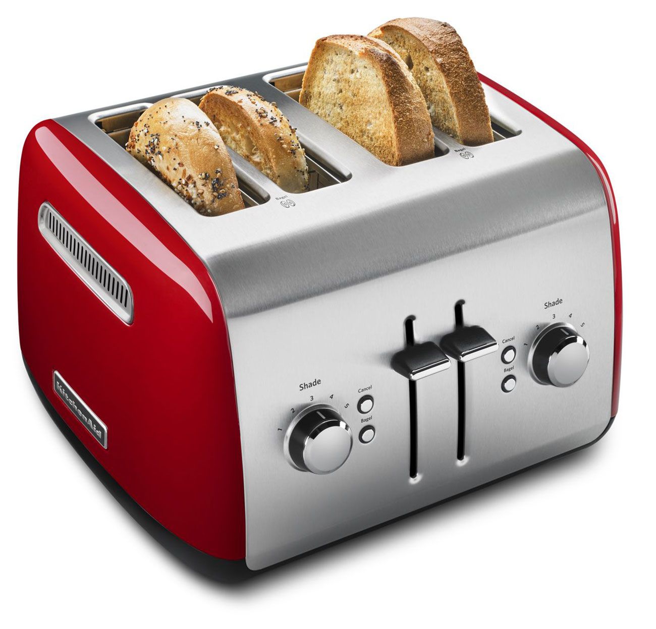 KitchenAid Empire Red 4-Slice Toaster