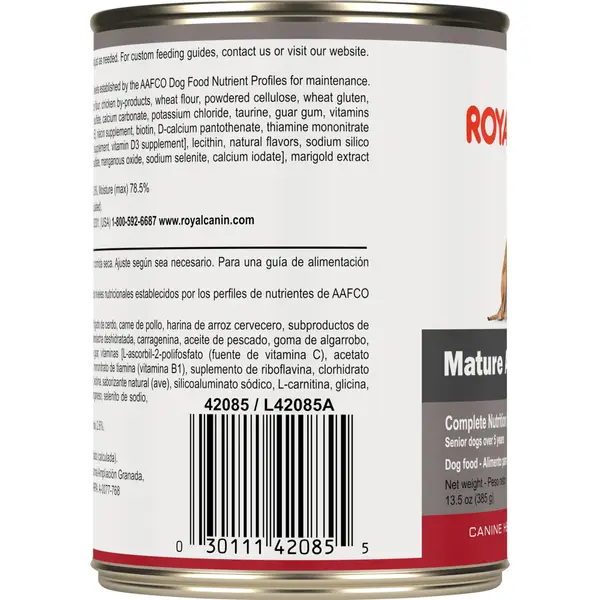 Royal Canin 13.5 oz Complete Nutrition Mature Adult in Gel Dog Food