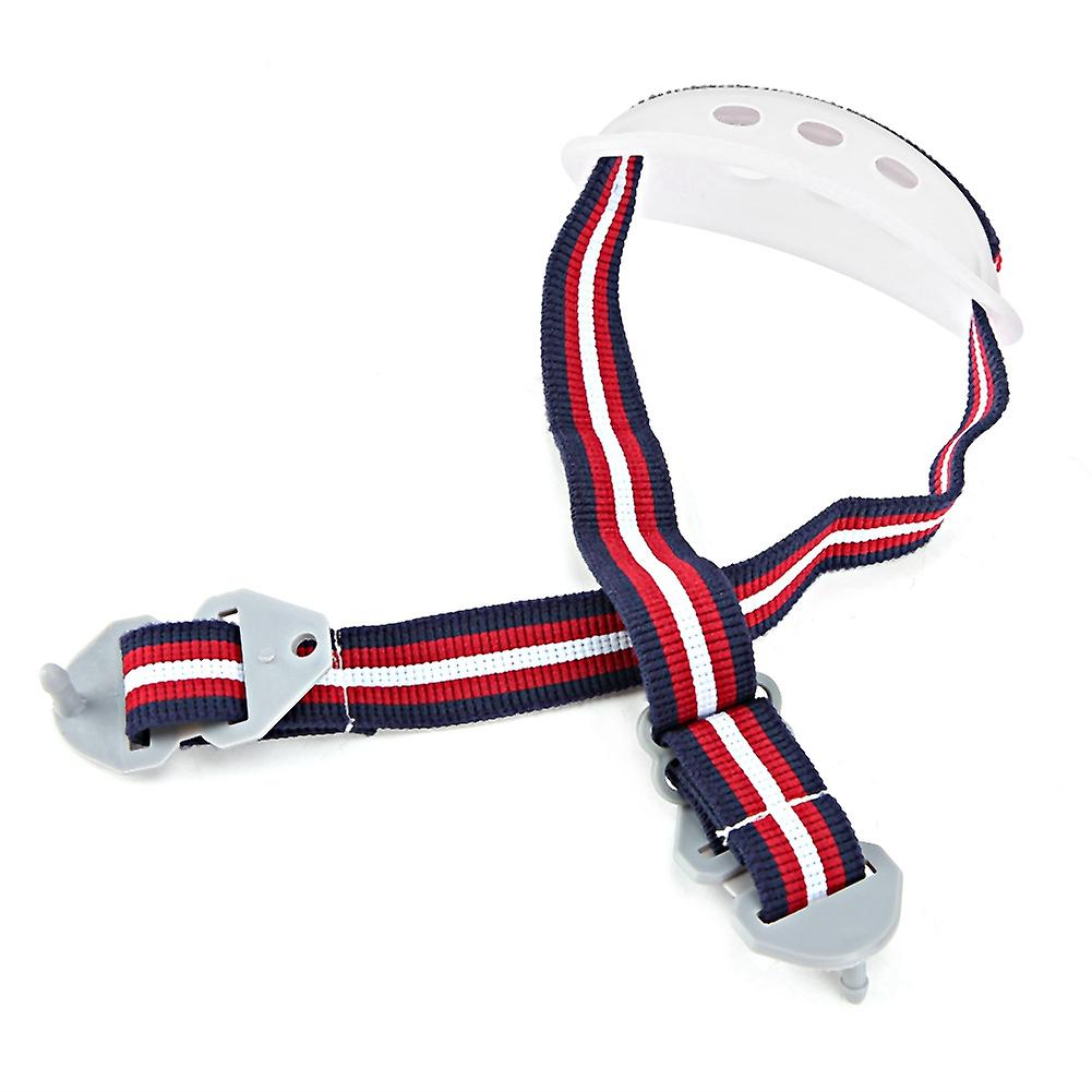 Safety Construction White Hard Hat Chin Strap Detachable Sling For Helmet Lower Jaw