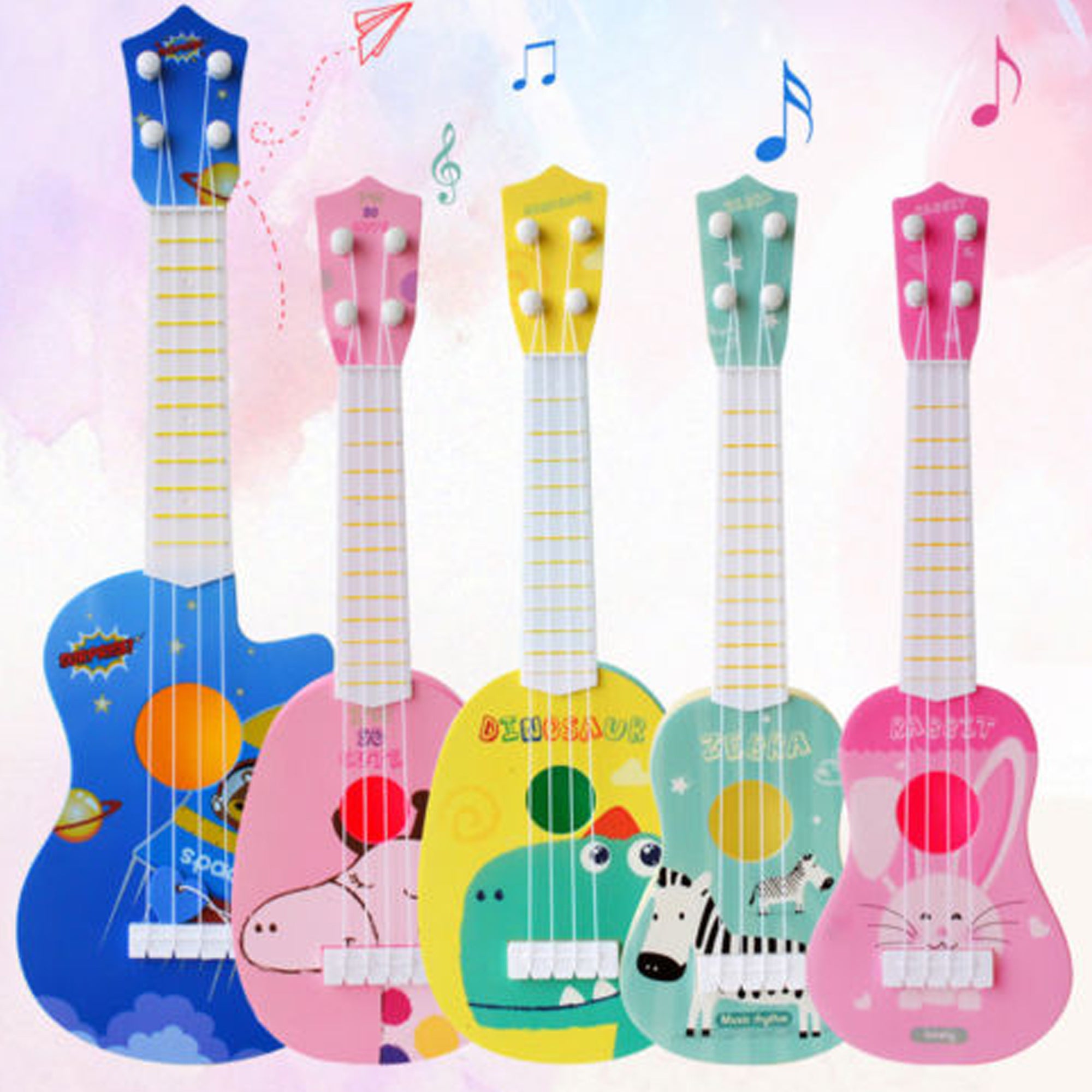 Wassery Kids Animal Ukulele Small Guitar Musical Instrument Educational Toys