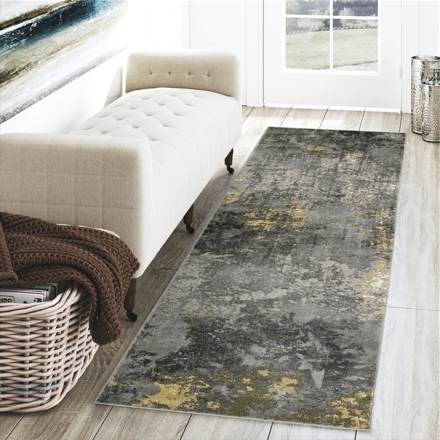 Addison Dayton Transitional Watercolor Accent Rug