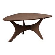 INK+IVY Blaze Triangle Wood Coffee Table