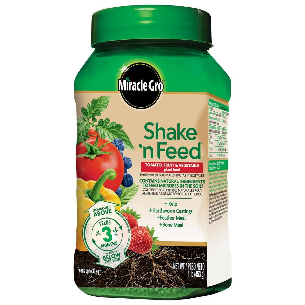 Miracle-Gro Shake 'N Feed 1 lb. Tomato Fruit and Vegetable Plant Food 3002510