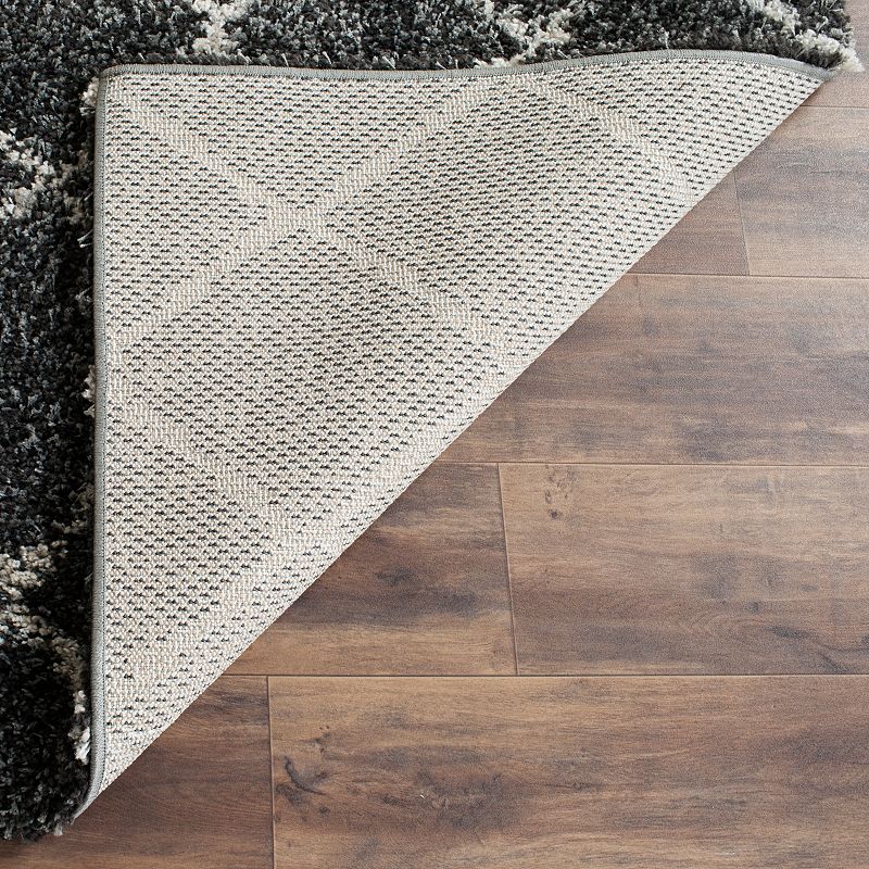 Safavieh Arizona Tempe Lattice Shag Rug