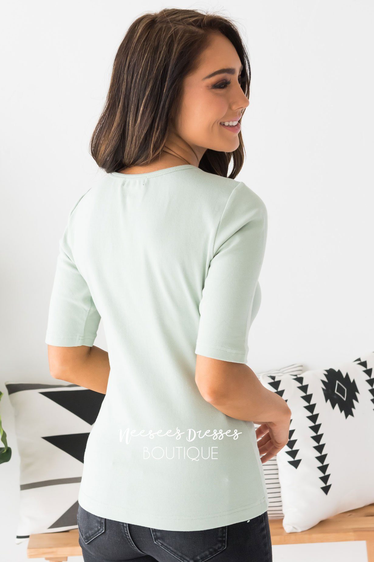 Silky Soft Sage Top