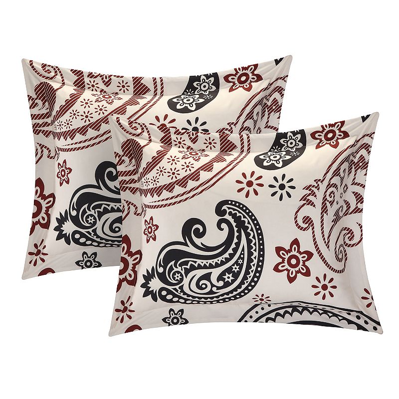 Chic Home Olivia 20-piece Paisley Print Reversible Bed Set