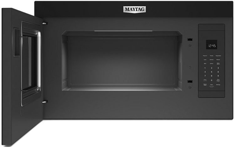 Maytag 1.1 Cu. Ft. Black Over-The-Range Flush Built-In Microwave