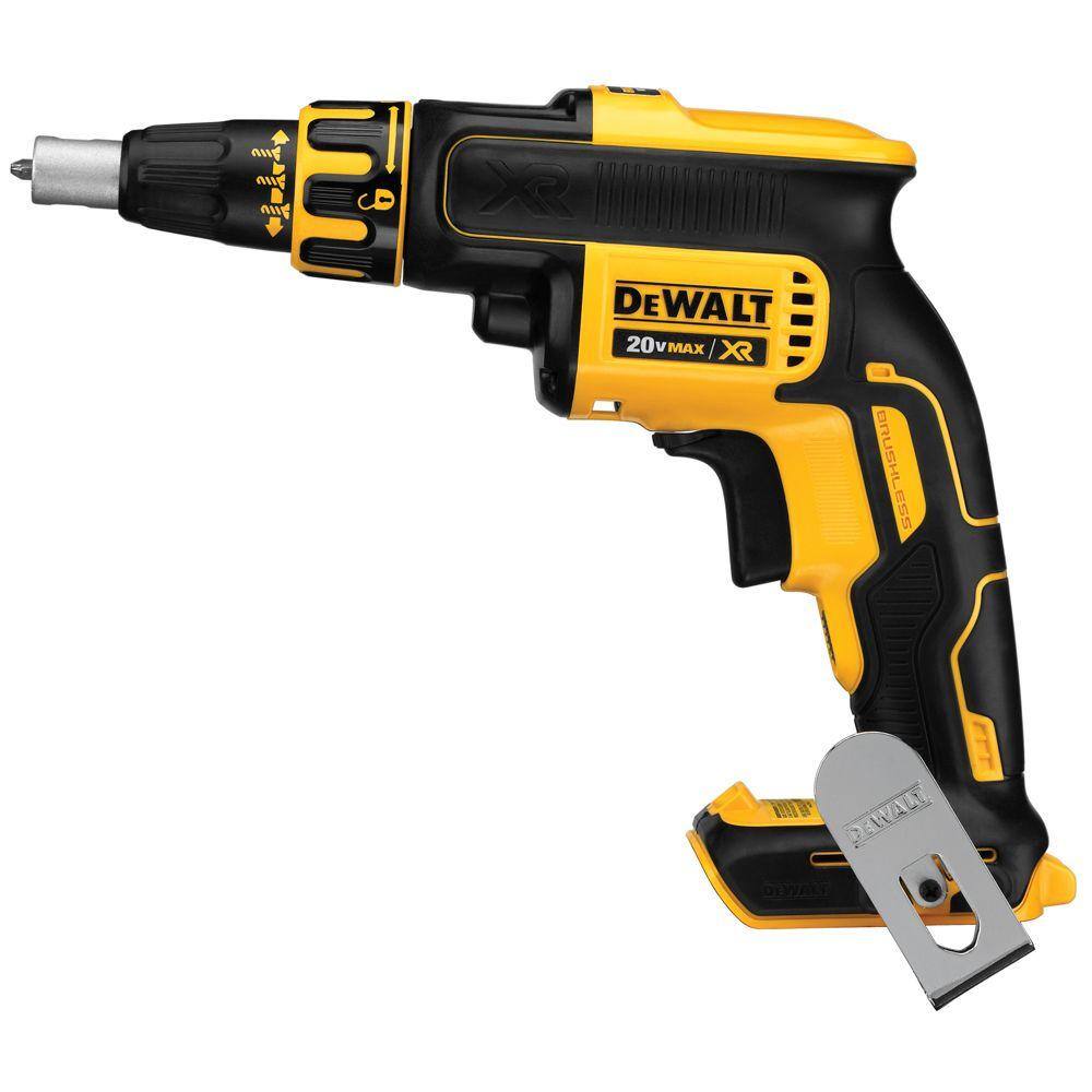 DW 20V MAX XR Cordless Brushless Drywall Screw Gun (Tool Only) DCF620B