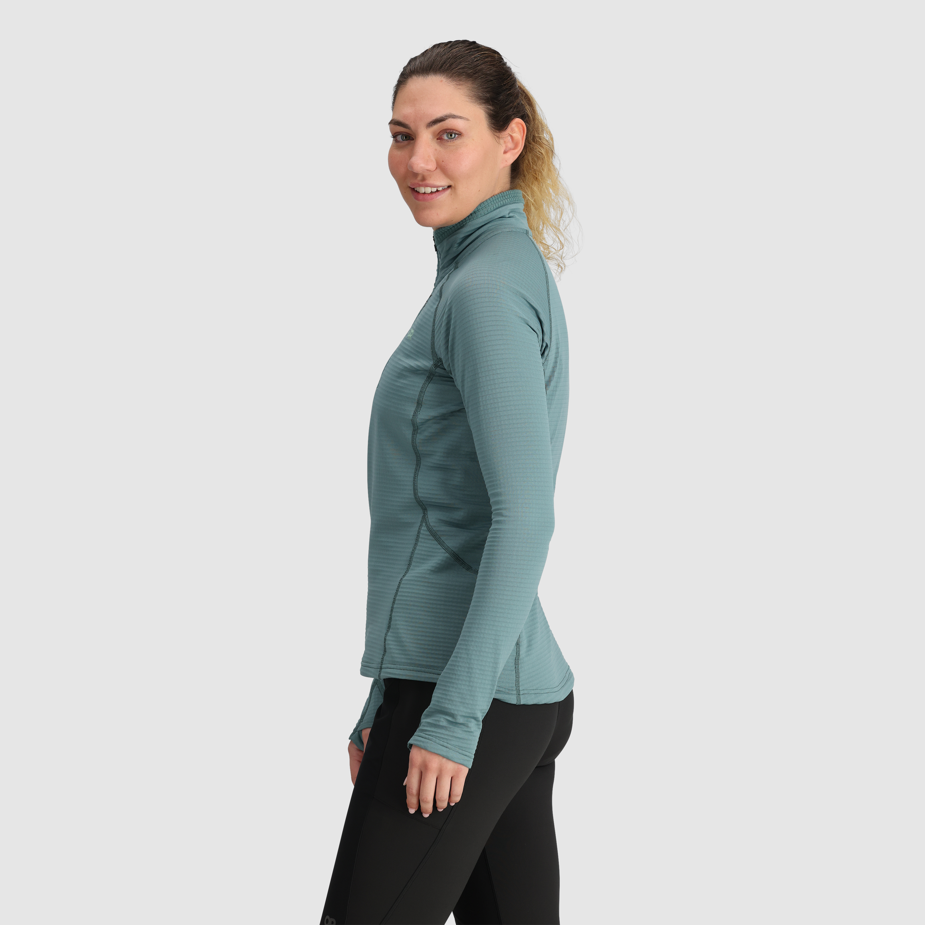 Women's Vigor Grid Fleece Quarter Zip