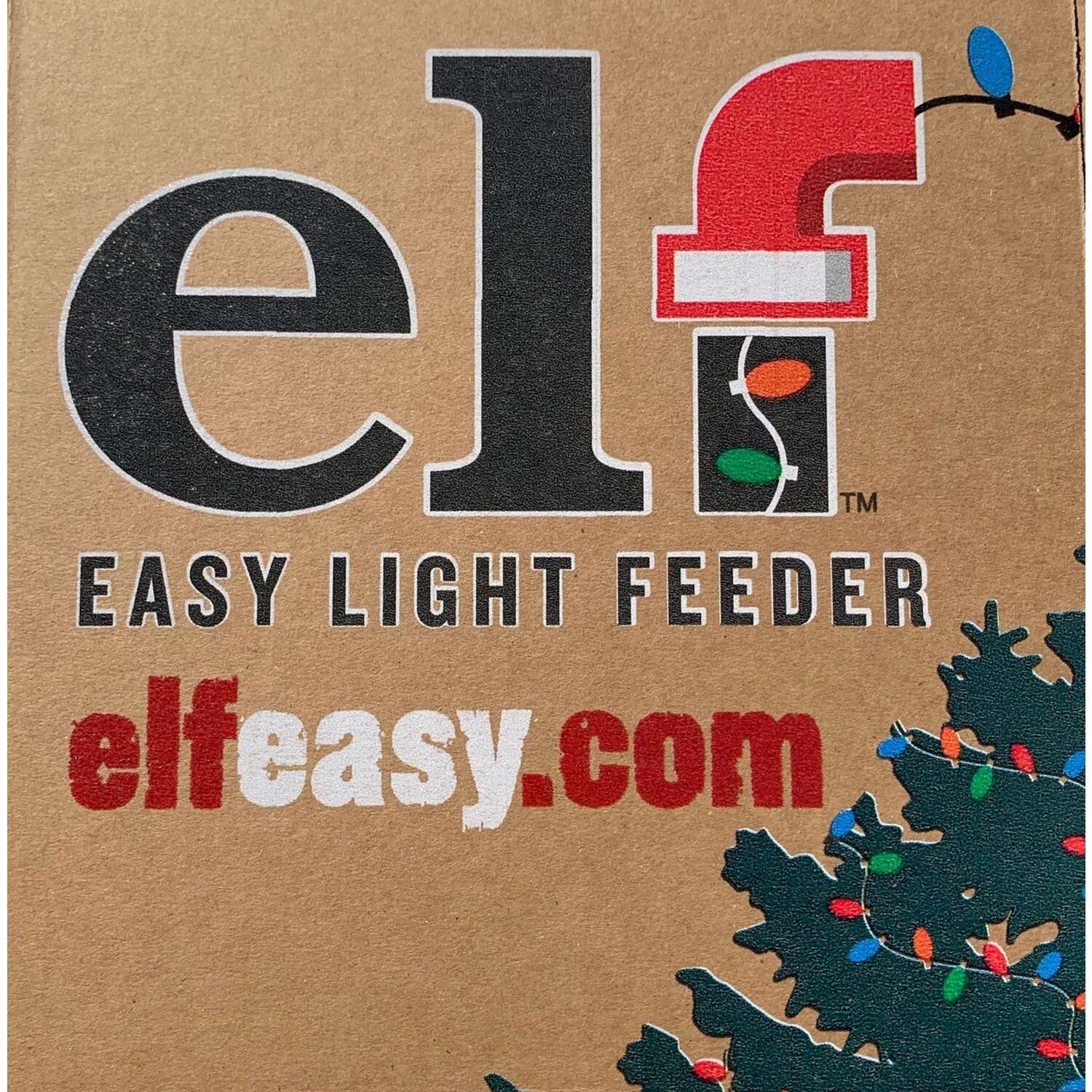 Easy Light Feeder Multicolored Christmas Light Accessory 20 ft.