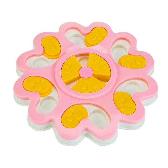 Interactive iq flower dog puzzle toys