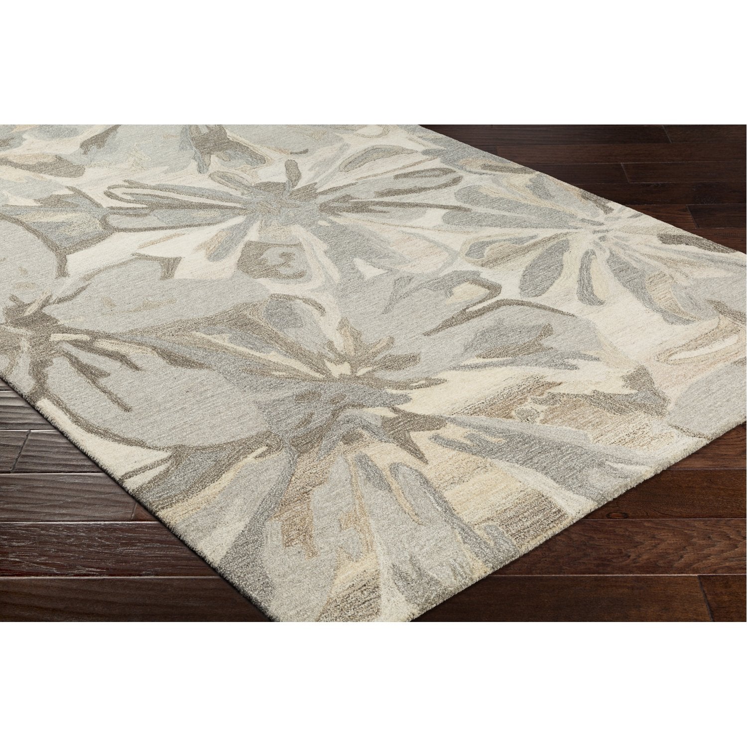 Athena Rug in Taupe & Charcoal