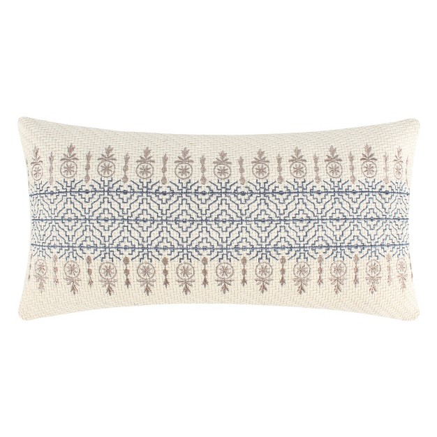 Aliza Blue Stripe Pillow levtex Home