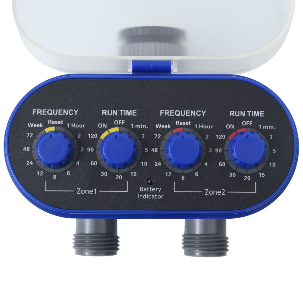 Charmma Double Outlet Water Timer with Ball Valves